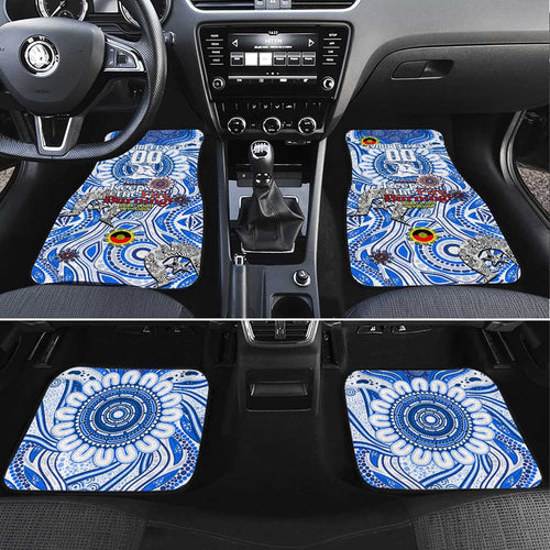 North Melbourne Kangaroos NAIDOC Week 2024 Car Mats Mascot Football