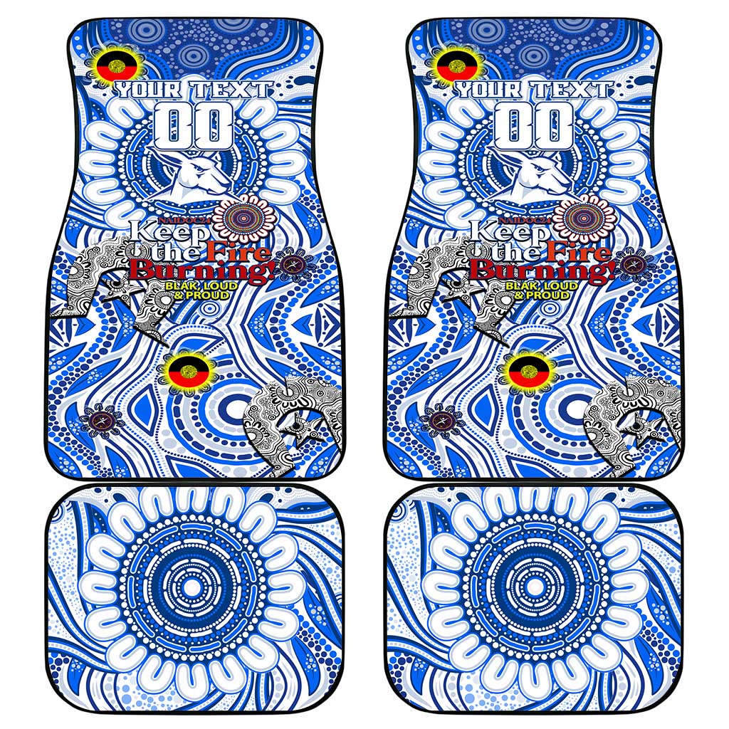 North Melbourne Kangaroos NAIDOC Week 2024 Car Mats Mascot Football