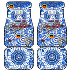 North Melbourne Kangaroos NAIDOC Week 2024 Car Mats Mascot Football