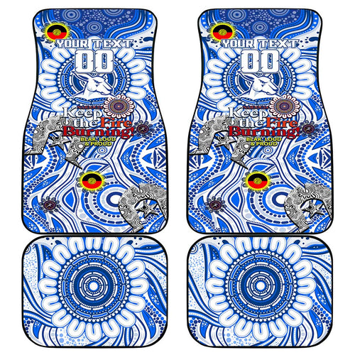 North Melbourne Kangaroos NAIDOC Week 2024 Car Mats Mascot Football