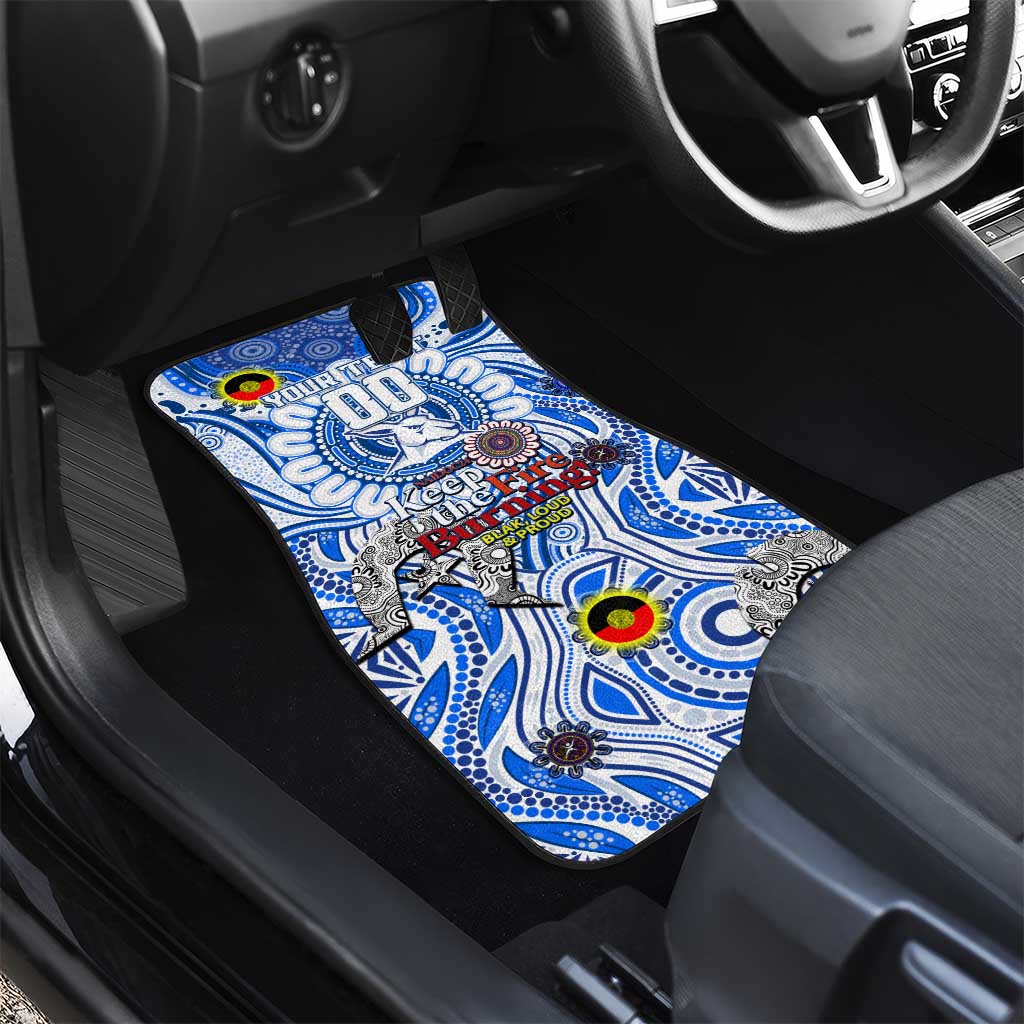 North Melbourne Kangaroos NAIDOC Week 2024 Car Mats Mascot Football