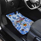 North Melbourne Kangaroos NAIDOC Week 2024 Car Mats Mascot Football