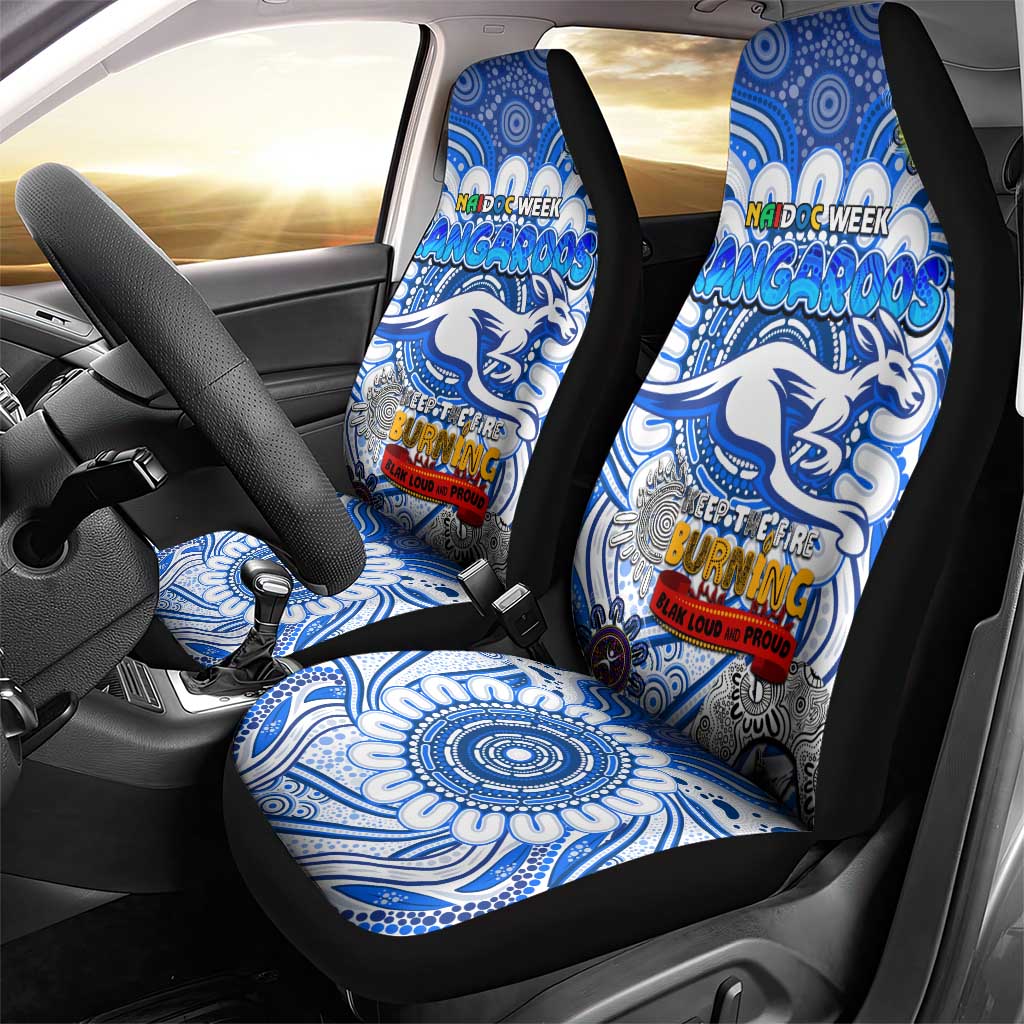 North Melbourne Kangaroos NAIDOC Week 2024 Car Seat Cover Mascot Football