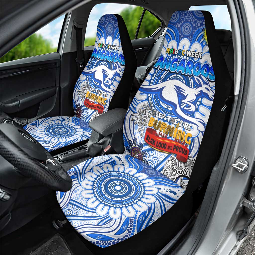 North Melbourne Kangaroos NAIDOC Week 2024 Car Seat Cover Mascot Football