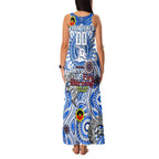 Custom North Melbourne Kangaroos NAIDOC Week 2024 Family Matching Tank Maxi Dress and Hawaiian Shirt Mascot Football