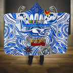 North Melbourne Kangaroos NAIDOC Week 2024 Hooded Blanket Mascot Football