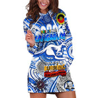 Custom North Melbourne Kangaroos NAIDOC Week 2024 Hoodie Dress Mascot Football