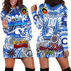 Custom North Melbourne Kangaroos NAIDOC Week 2024 Hoodie Dress Mascot Football