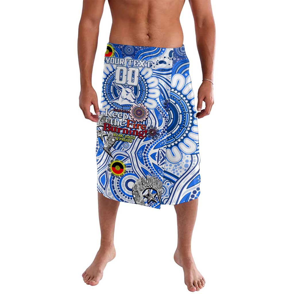 Custom North Melbourne Kangaroos NAIDOC Week 2024 Lavalava Mascot Football