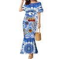 Custom North Melbourne Kangaroos NAIDOC Week 2024 Mermaid Dress Mascot Football