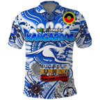 Custom North Melbourne Kangaroos NAIDOC Week 2024 Polo Shirt Mascot Football