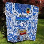 North Melbourne Kangaroos NAIDOC Week 2024 Quilt Mascot Football
