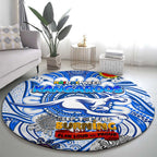 North Melbourne Kangaroos NAIDOC Week 2024 Round Carpet Mascot Football