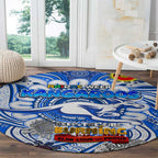 North Melbourne Kangaroos NAIDOC Week 2024 Round Carpet Mascot Football