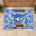 North Melbourne Kangaroos NAIDOC Week 2024 Rubber Doormat Mascot Football