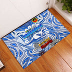 North Melbourne Kangaroos NAIDOC Week 2024 Rubber Doormat Mascot Football