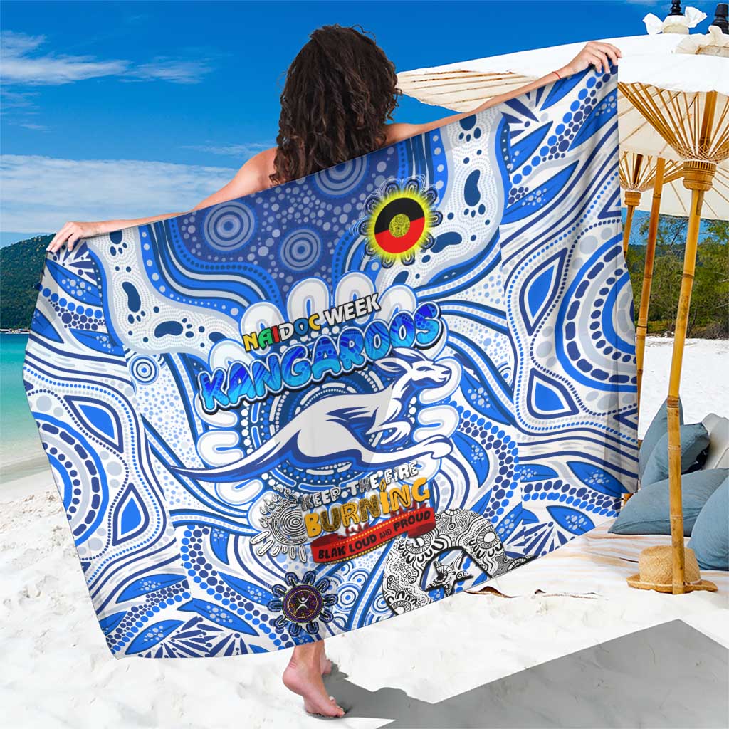 North Melbourne Kangaroos NAIDOC Week 2024 Sarong Mascot Football