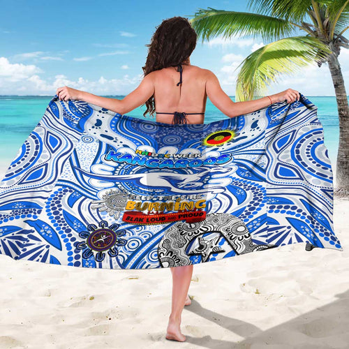 North Melbourne Kangaroos NAIDOC Week 2024 Sarong Mascot Football