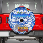 North Melbourne Kangaroos NAIDOC Week 2024 Spare Tire Cover Mascot Football