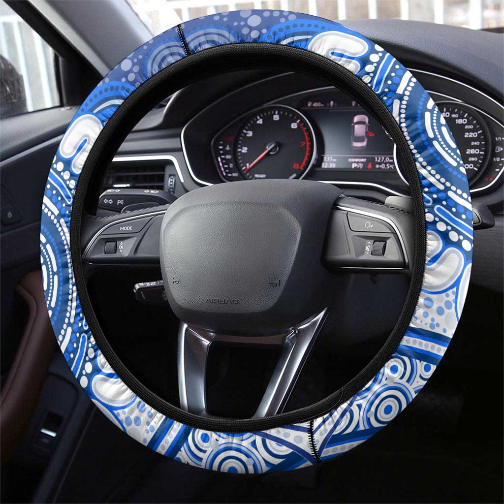 North Melbourne Kangaroos NAIDOC Week 2024 Steering Wheel Cover Mascot Football