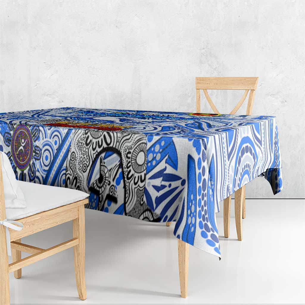 North Melbourne Kangaroos NAIDOC Week 2024 Tablecloth Mascot Football