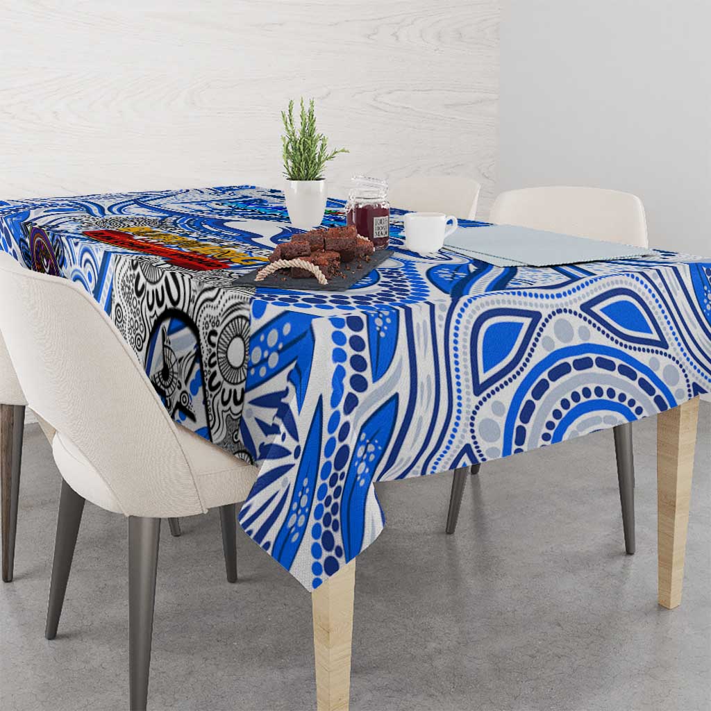 North Melbourne Kangaroos NAIDOC Week 2024 Tablecloth Mascot Football