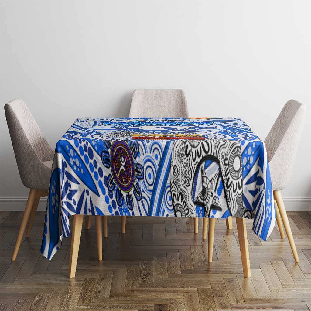 North Melbourne Kangaroos NAIDOC Week 2024 Tablecloth Mascot Football