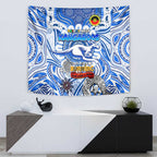 North Melbourne Kangaroos NAIDOC Week 2024 Tapestry Mascot Football