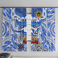 North Melbourne Kangaroos NAIDOC Week 2024 Window Curtain Mascot Football