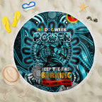 Port Adelaide Power NAIDOC Week 2024 Beach Blanket Mascot Football