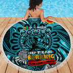 Port Adelaide Power NAIDOC Week 2024 Beach Blanket Mascot Football
