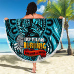 Port Adelaide Power NAIDOC Week 2024 Beach Blanket Mascot Football