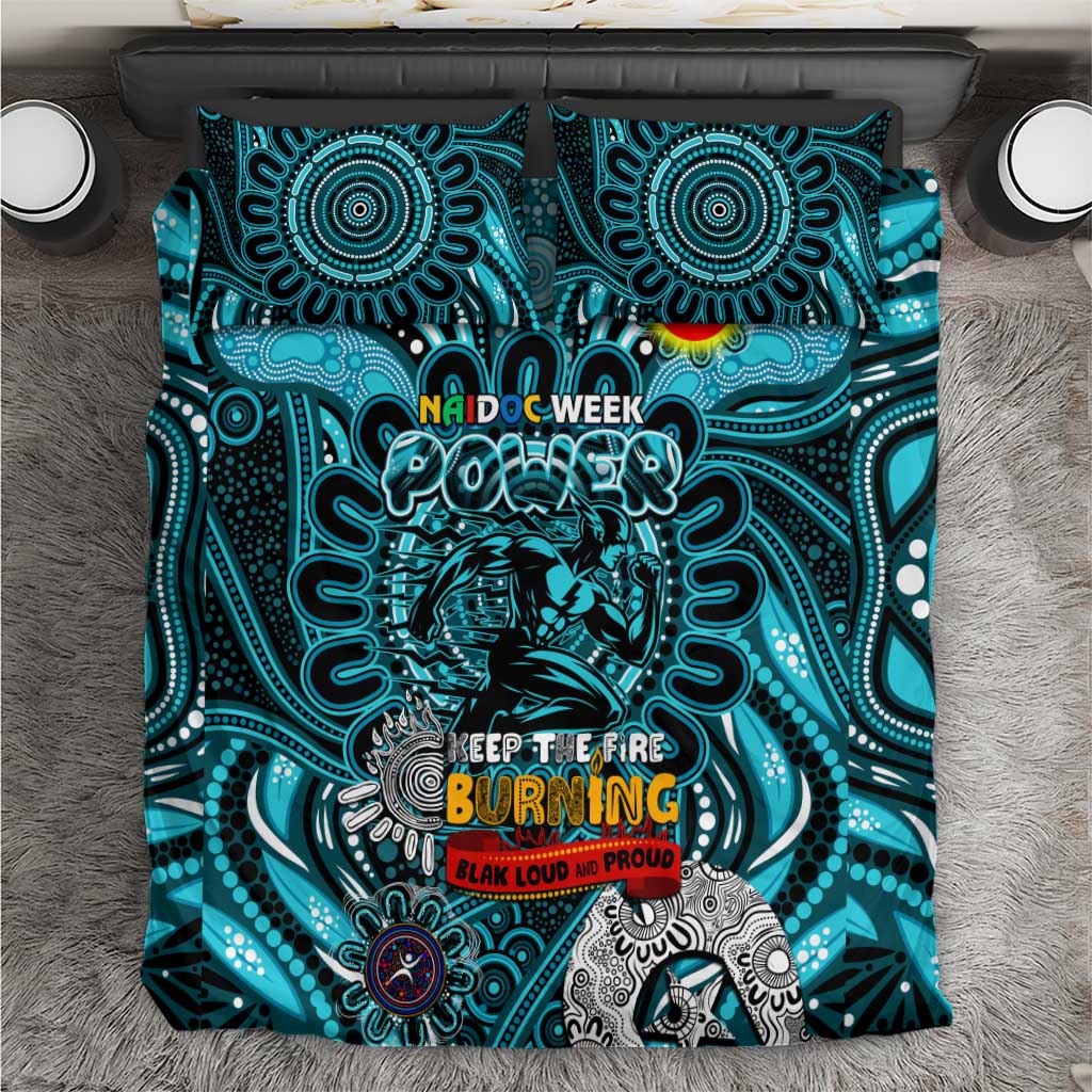 Port Adelaide Power NAIDOC Week 2024 Bedding Set Mascot Football