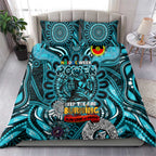 Port Adelaide Power NAIDOC Week 2024 Bedding Set Mascot Football