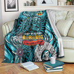 Port Adelaide Power NAIDOC Week 2024 Blanket Mascot Football