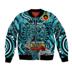 Custom Port Adelaide Power NAIDOC Week 2024 Bomber Jacket Mascot Football