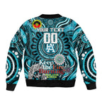 Custom Port Adelaide Power NAIDOC Week 2024 Bomber Jacket Mascot Football