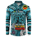 Custom Port Adelaide Power NAIDOC Week 2024 Button Sweatshirt Mascot Football