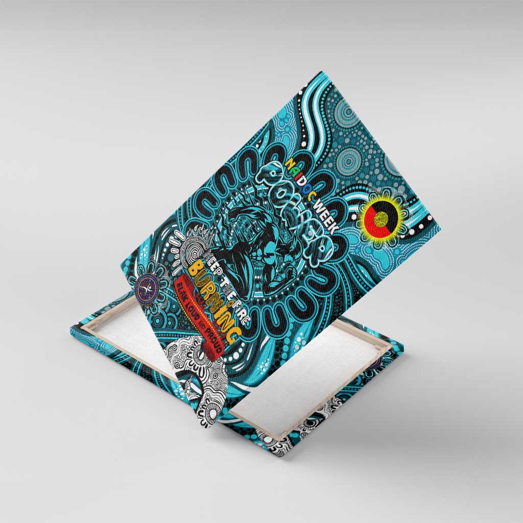 Port Adelaide Power NAIDOC Week 2024 Canvas Wall Art Mascot Football