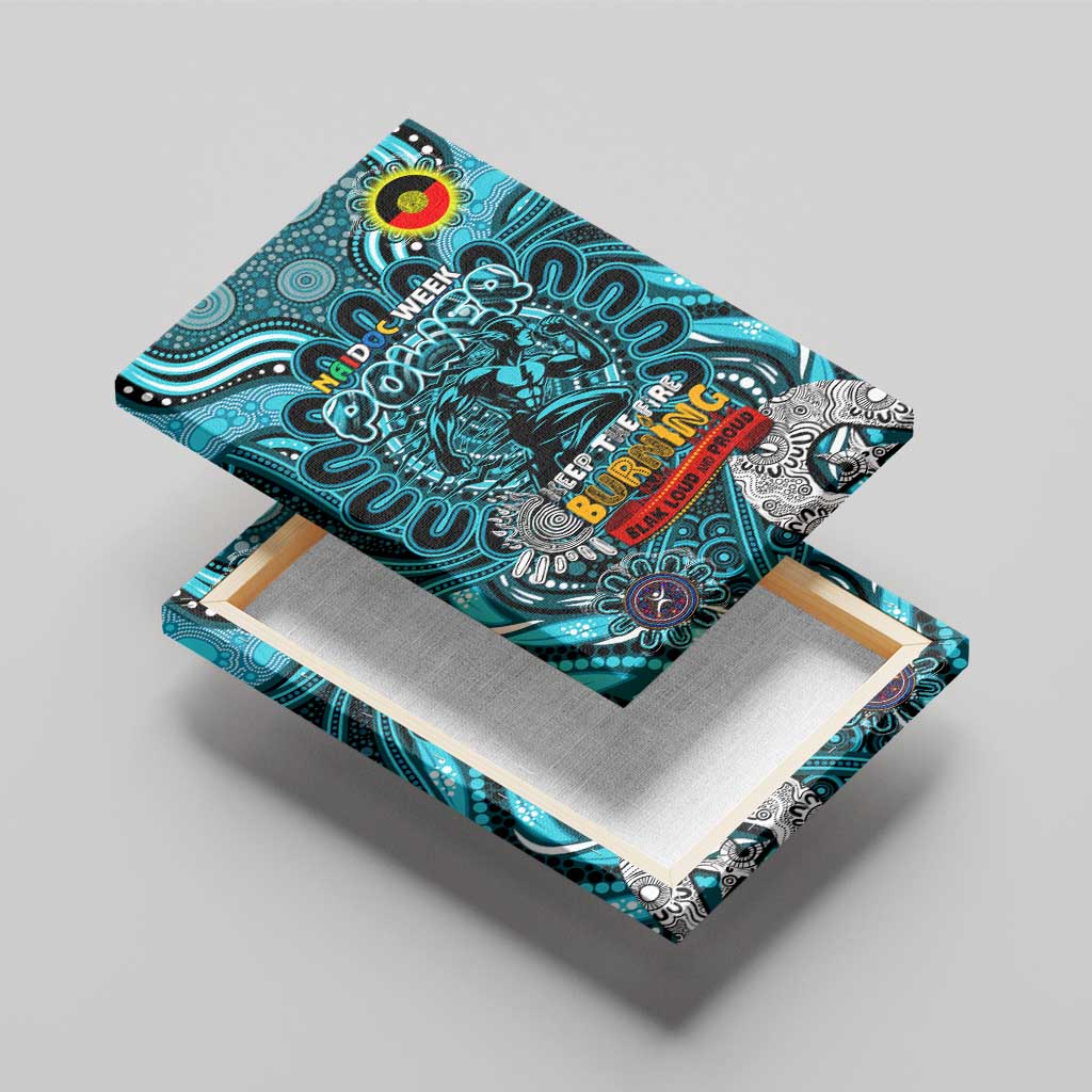 Port Adelaide Power NAIDOC Week 2024 Canvas Wall Art Mascot Football