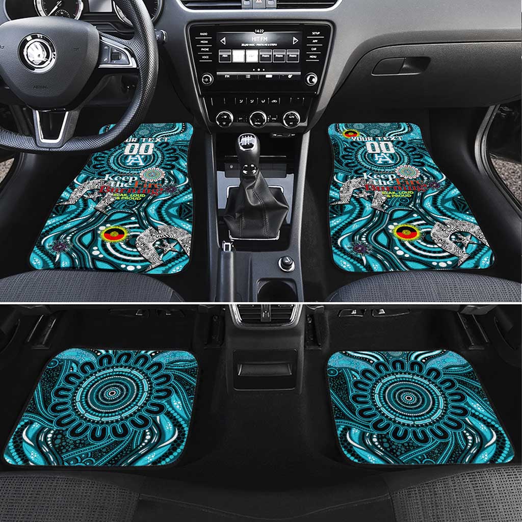 Port Adelaide Power NAIDOC Week 2024 Car Mats Mascot Football
