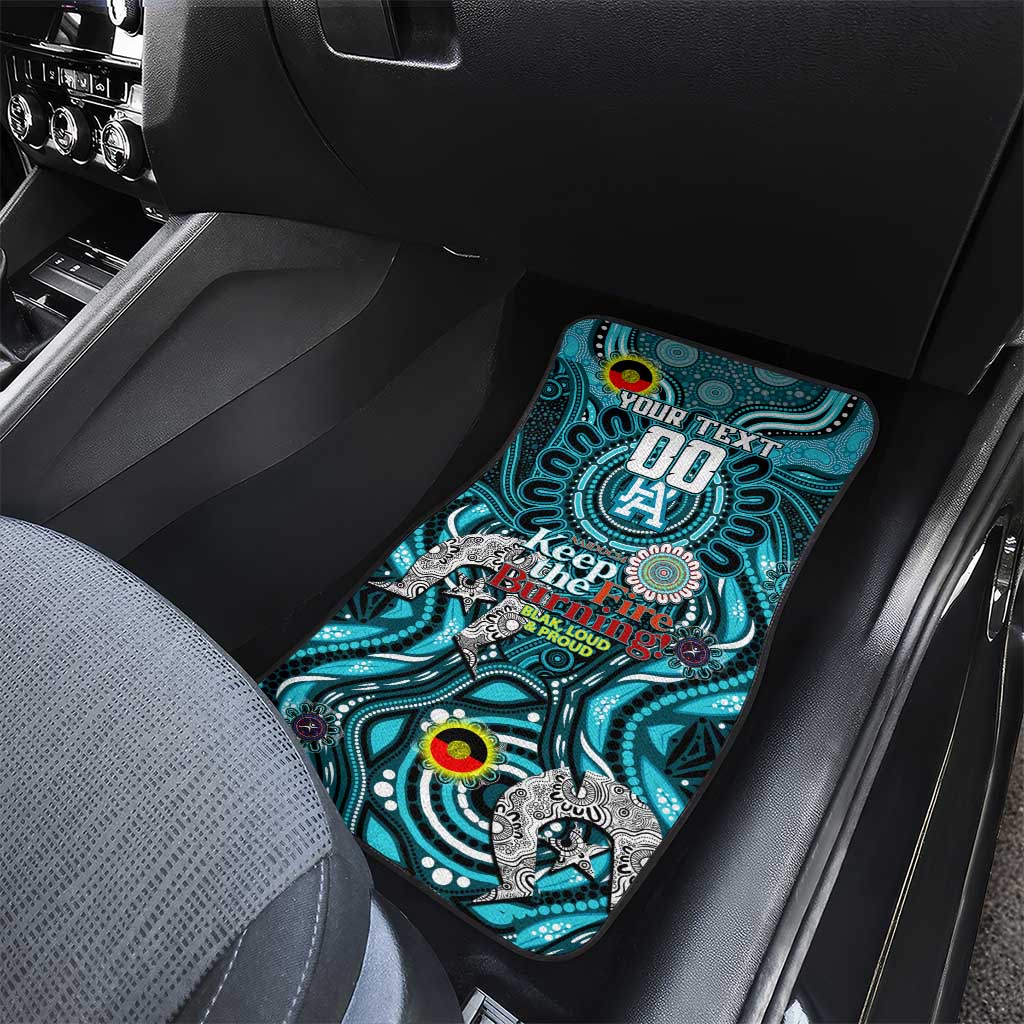 Port Adelaide Power NAIDOC Week 2024 Car Mats Mascot Football