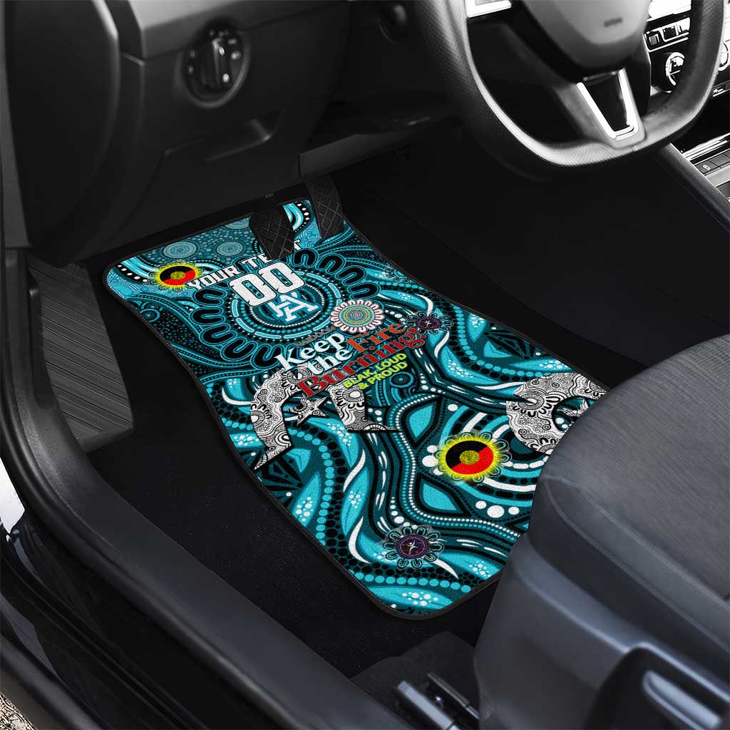 Port Adelaide Power NAIDOC Week 2024 Car Mats Mascot Football