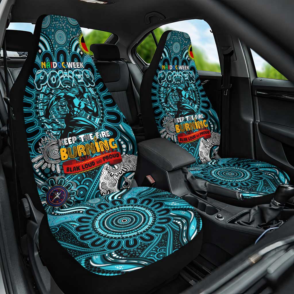 Port Adelaide Power NAIDOC Week 2024 Car Seat Cover Mascot Football