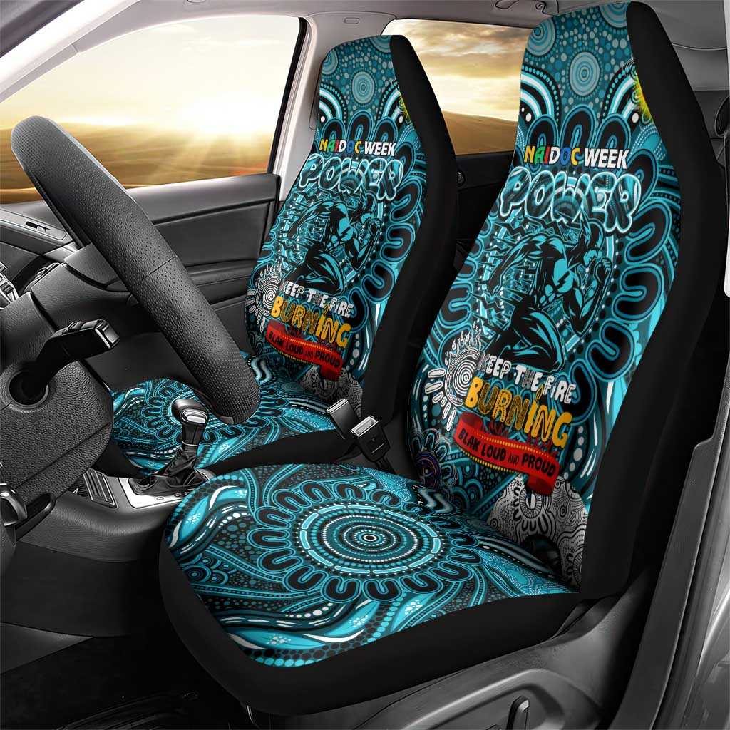 Port Adelaide Power NAIDOC Week 2024 Car Seat Cover Mascot Football
