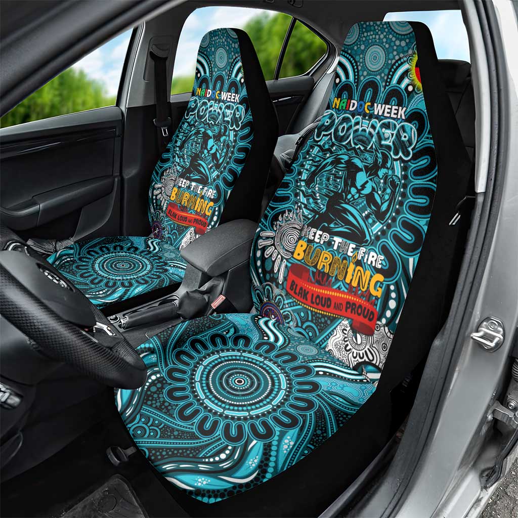 Port Adelaide Power NAIDOC Week 2024 Car Seat Cover Mascot Football