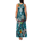 Custom Port Adelaide Power NAIDOC Week 2024 Family Matching Tank Maxi Dress and Hawaiian Shirt Mascot Football