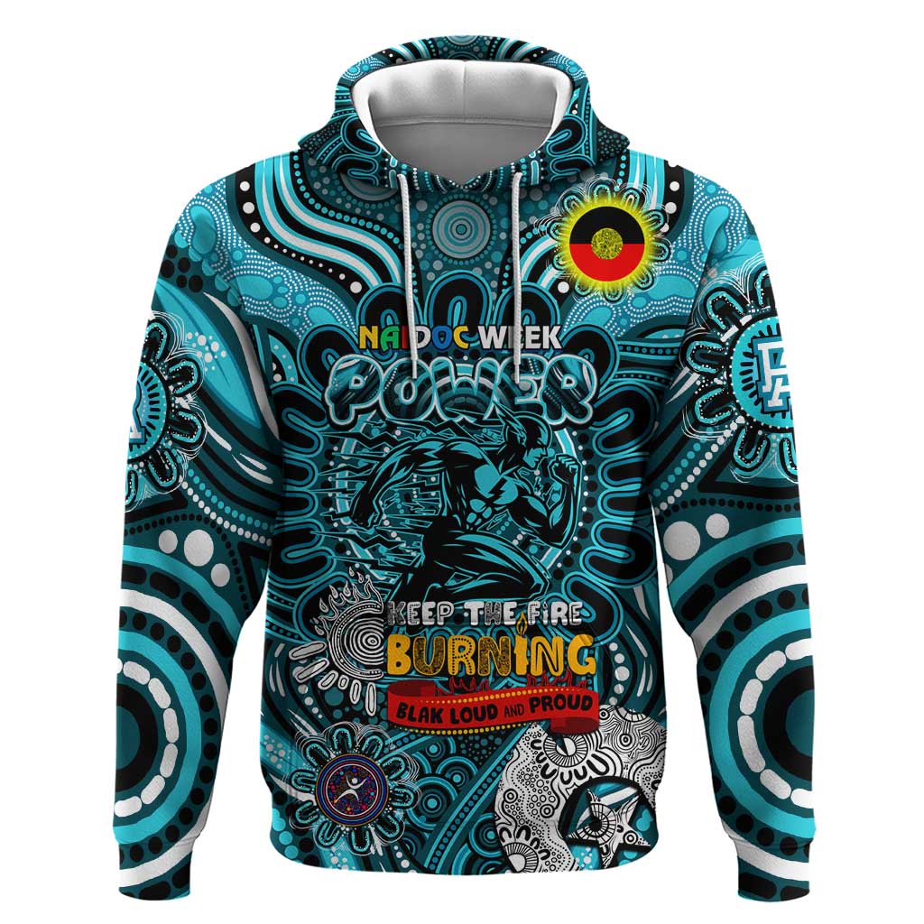 Custom Port Adelaide Power NAIDOC Week 2024 Hoodie Mascot Football