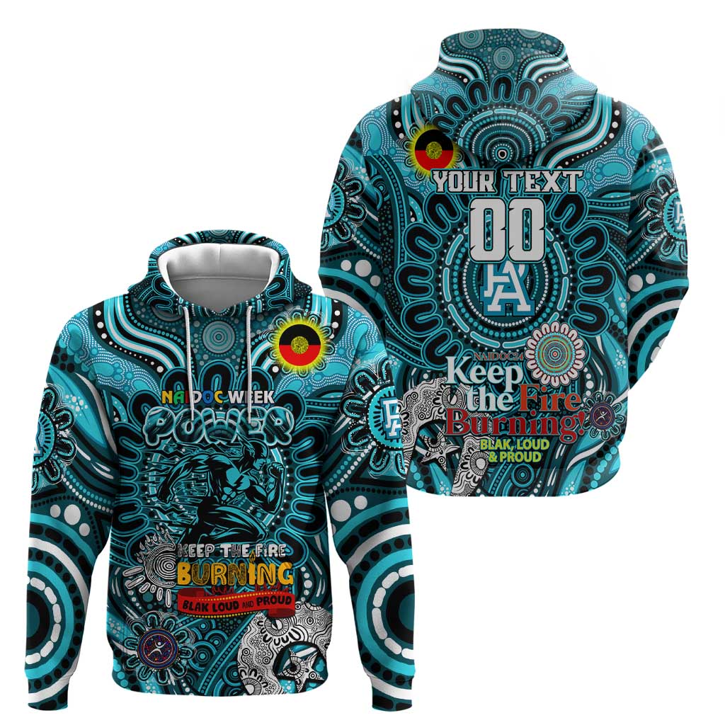 Custom Port Adelaide Power NAIDOC Week 2024 Hoodie Mascot Football