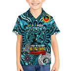 Custom Port Adelaide Power NAIDOC Week 2024 Kid Hawaiian Shirt Mascot Football